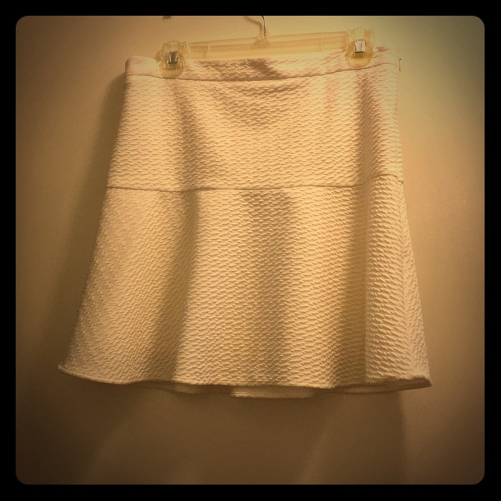 Winter white skirt